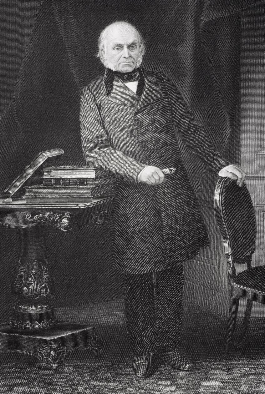 John Quincy Adams (1767-1848) autorstwa Alonzo Chappel