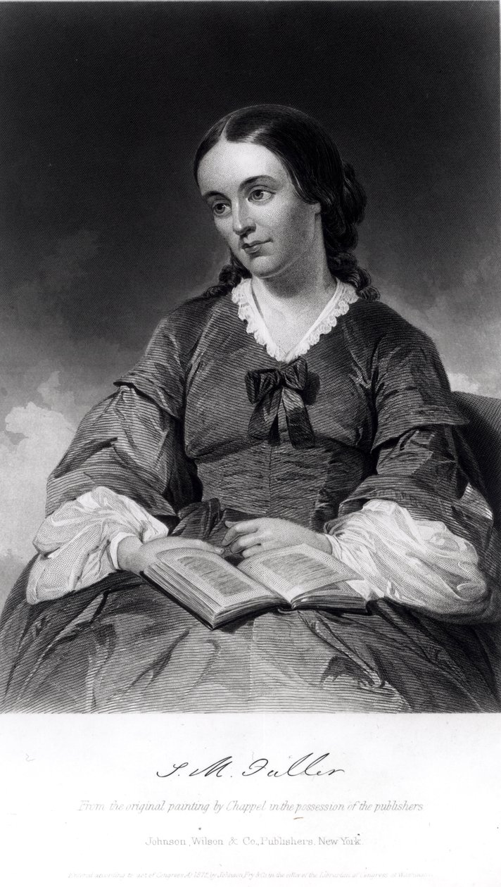 Margaret Fuller (1810-50) wyd. przez Johnson, Wilson und Co., 1872 autorstwa Alonzo Chappel
