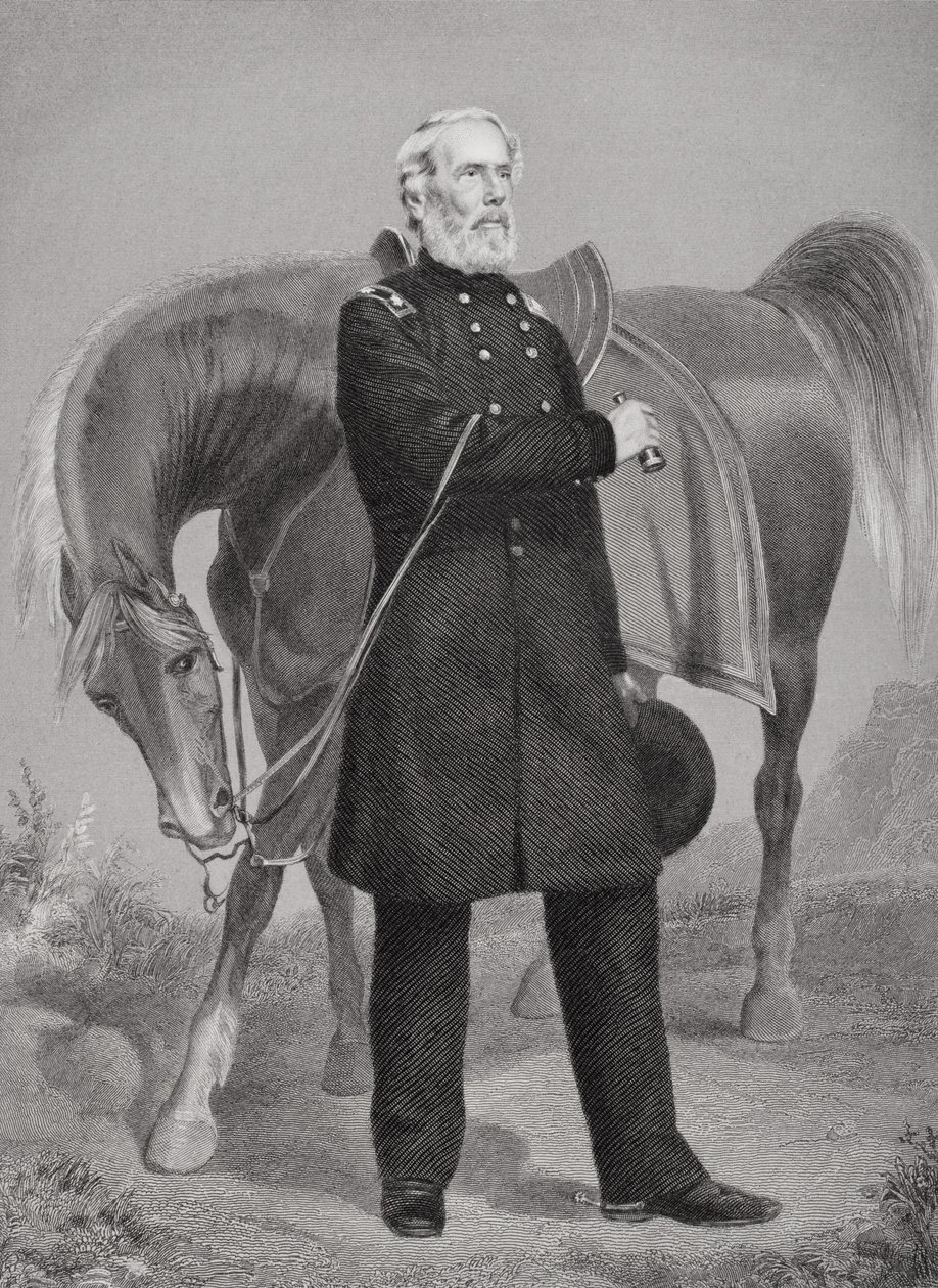 Portret generała Edwina Vose Sumnera (1797-1863) autorstwa Alonzo Chappel