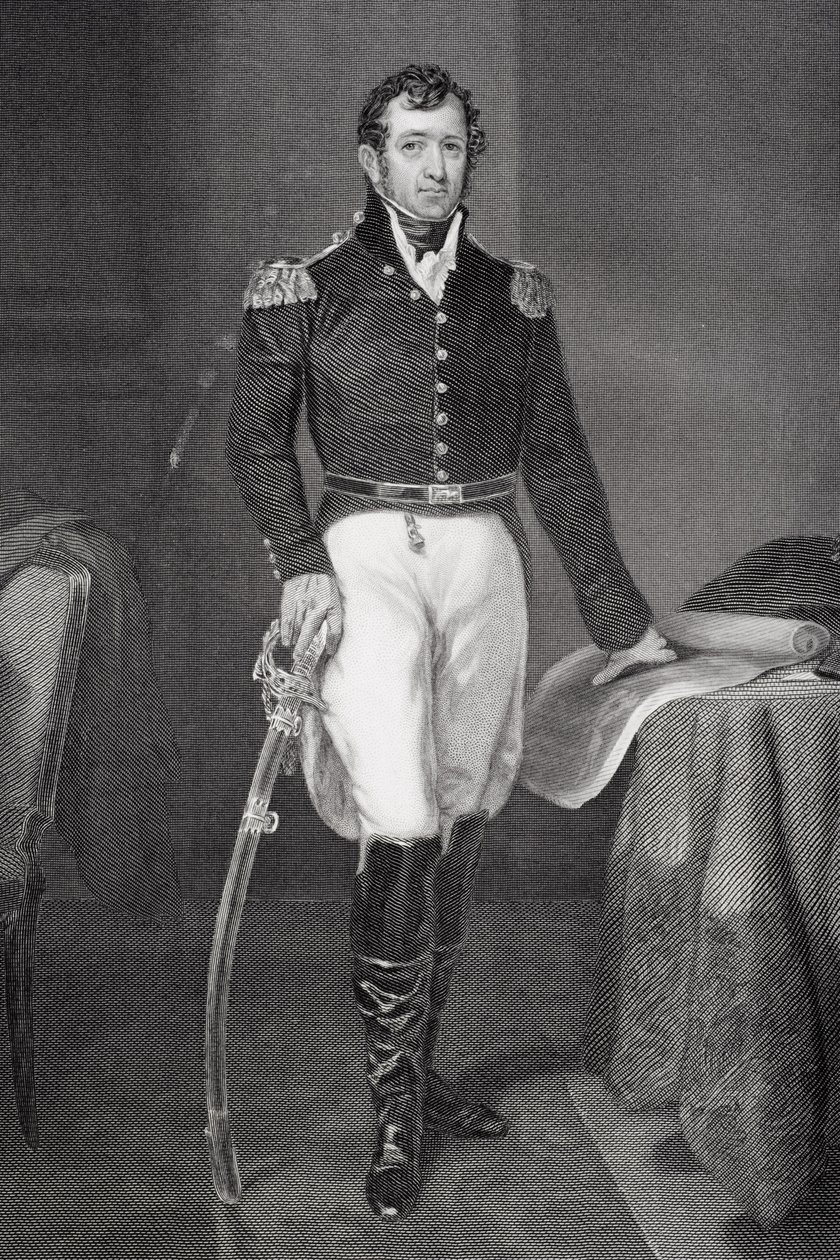 Portret Jacoba Browna (1775-1828) autorstwa Alonzo Chappel