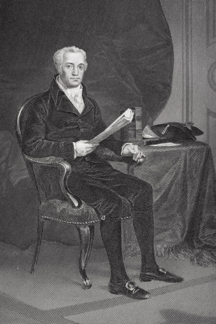Portret Joela Barlowa (1754-1812) autorstwa Alonzo Chappel