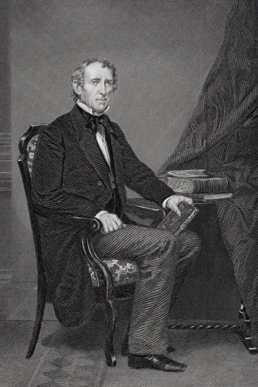 Portret Johna Tylera (1790-1862) (szczegóły patrz 254658) autorstwa Alonzo Chappel