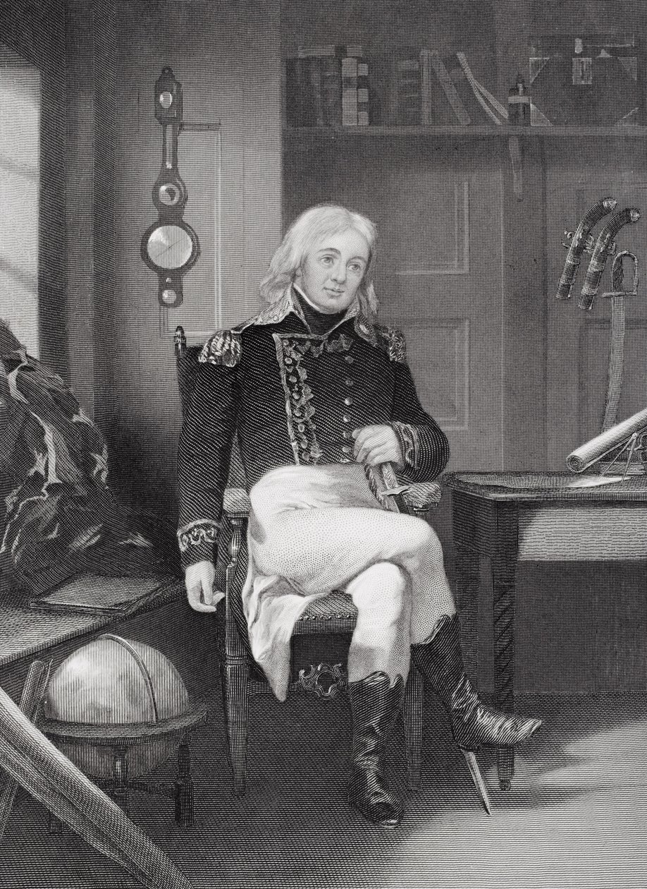 Portret Joshuy Barneya (1759-1818) autorstwa Alonzo Chappel