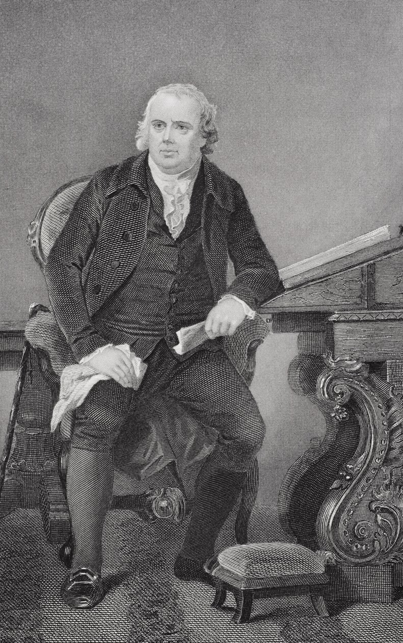 Роберт Моррисын (1734-1806) хөрөг зураг autorstwa Alonzo Chappel
