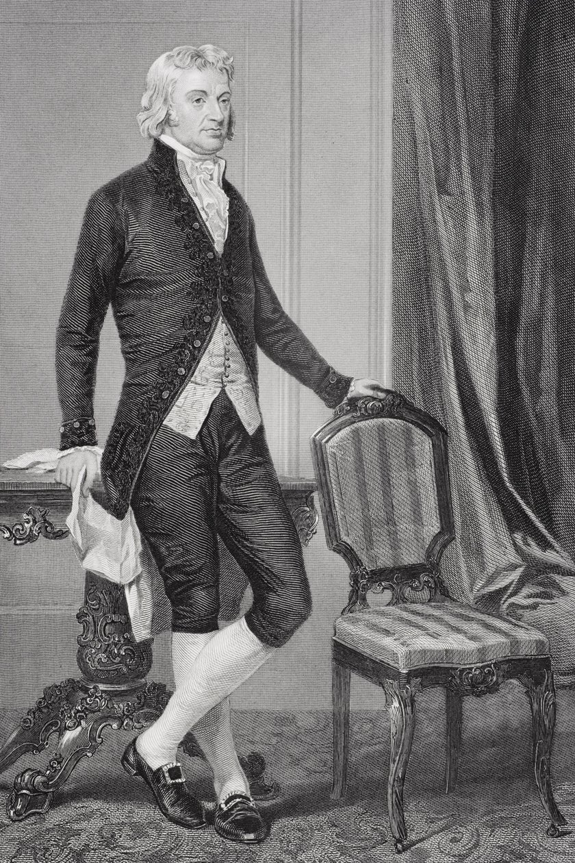 Portret Roberta R. Livingstona (1746-1813) autorstwa Alonzo Chappel