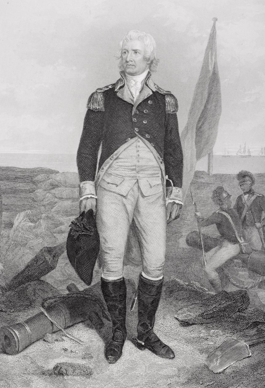 Portret Williama Moultrie (1730-1805) autorstwa Alonzo Chappel