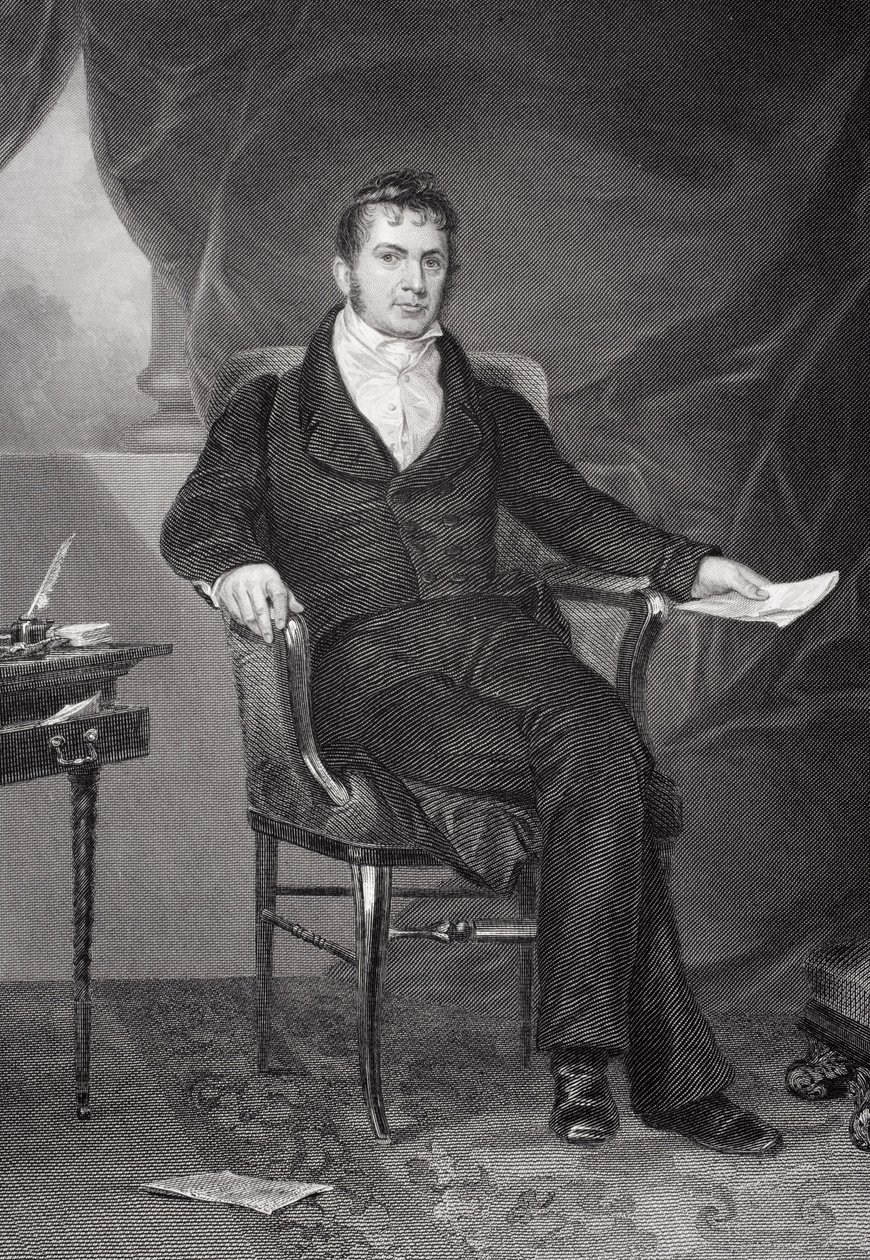 Portret Williama Pinkneya (1764-1822) autorstwa Alonzo Chappel
