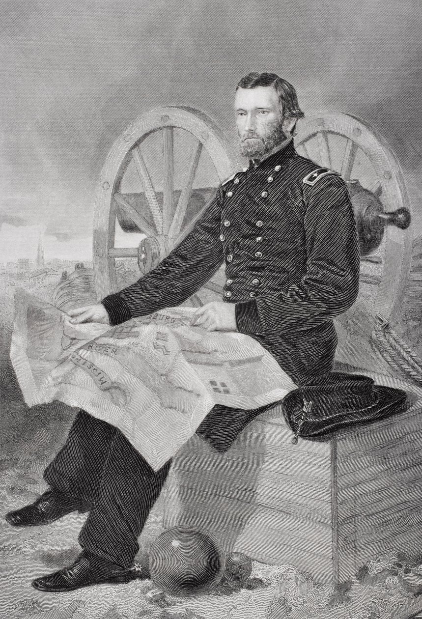 Ulisses S. Grant (1822-1885) autorstwa Alonzo Chappel