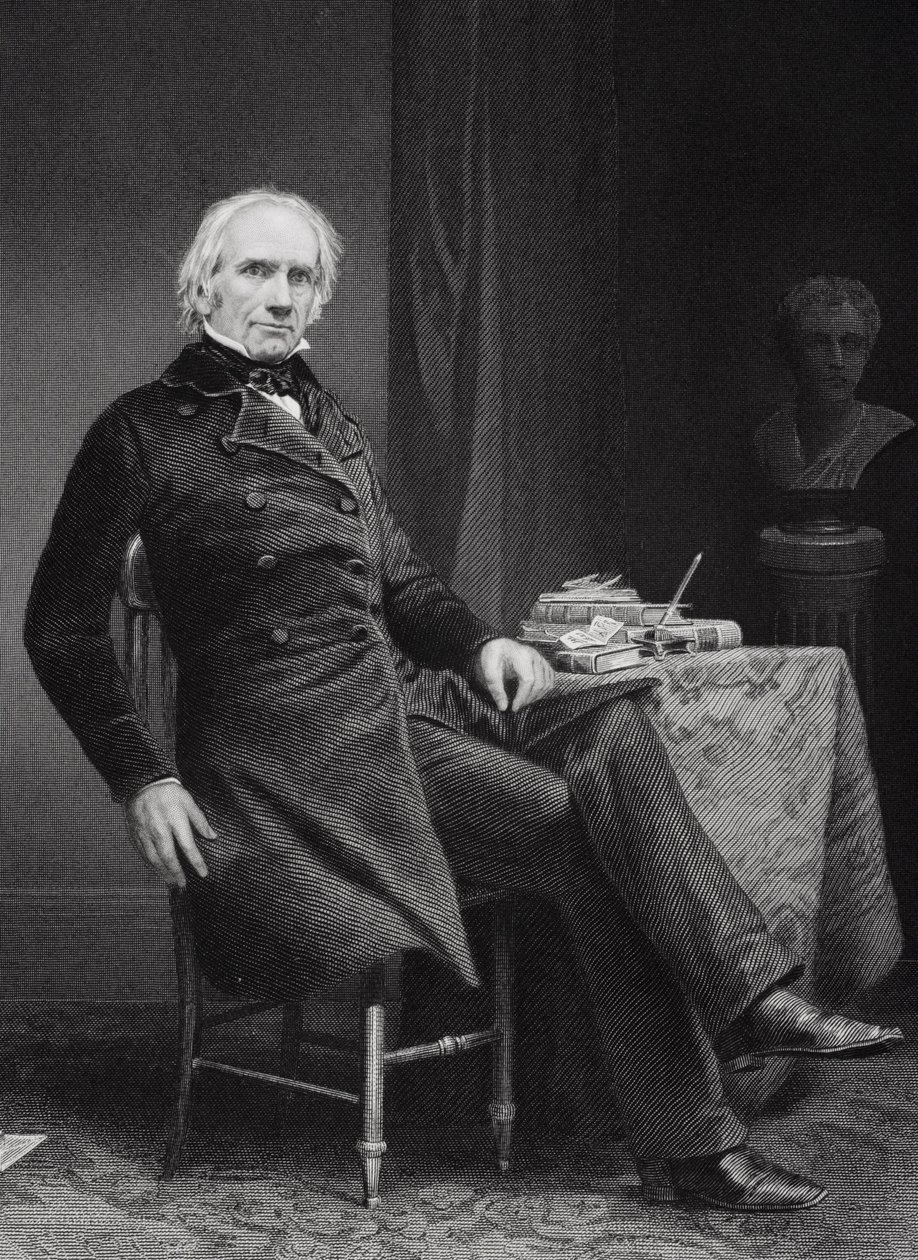 Portret Henryka Claya (1777-1852) autorstwa Alonzo Chappel