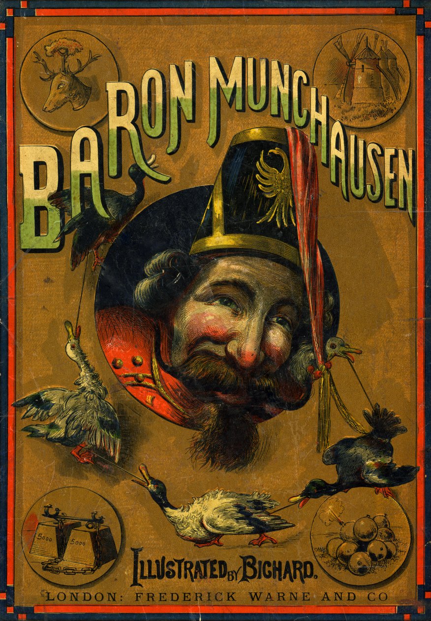 Przygody barona Munchausena autorstwa Alphonse Adolphe Bichard