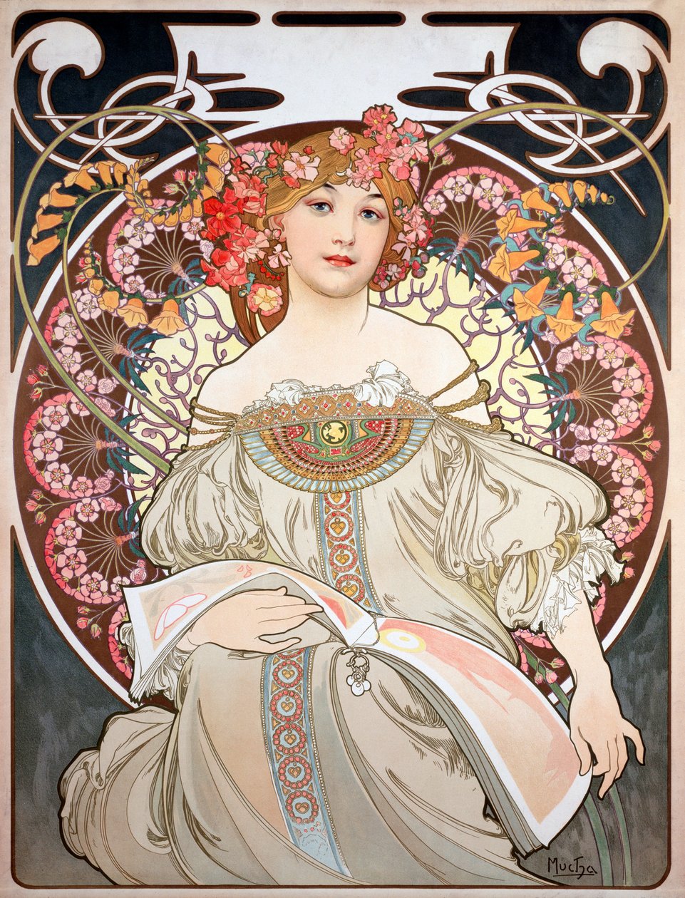 Plakat autorstwa Alphonse Mucha autorstwa Alphonse Mucha
