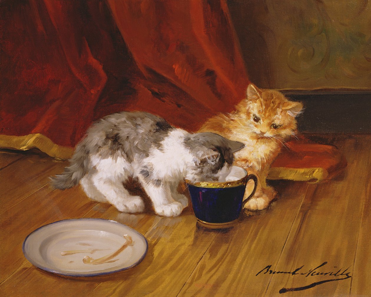 Czas na Herbatę autorstwa Alphonse Marie de Neuville