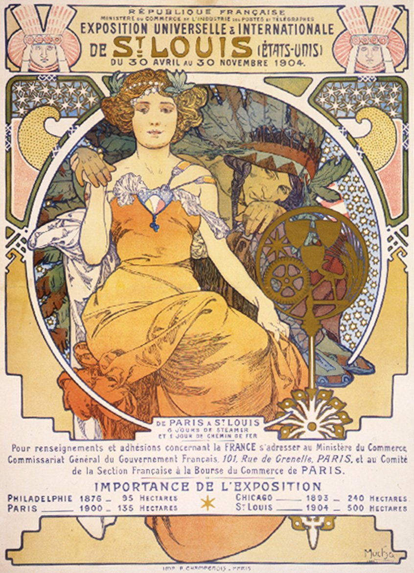 Wystawa Światowa autorstwa Alphonse Mucha