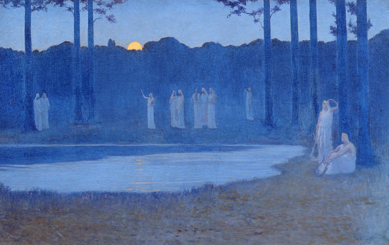 Pieśni nocy autorstwa Alphonse Osbert