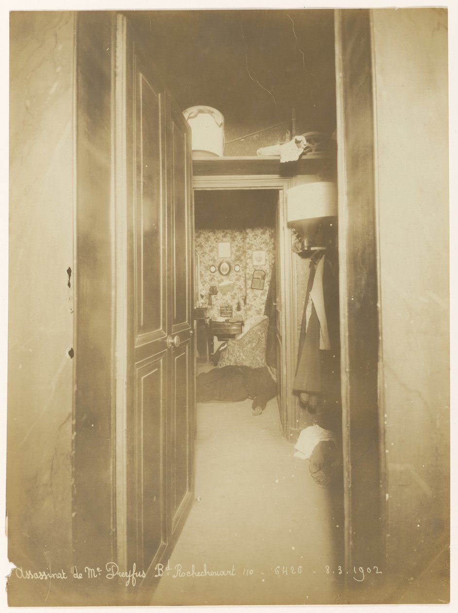 Zabójstwo Madame Dreyfus autorstwa Alphonse Bertillon