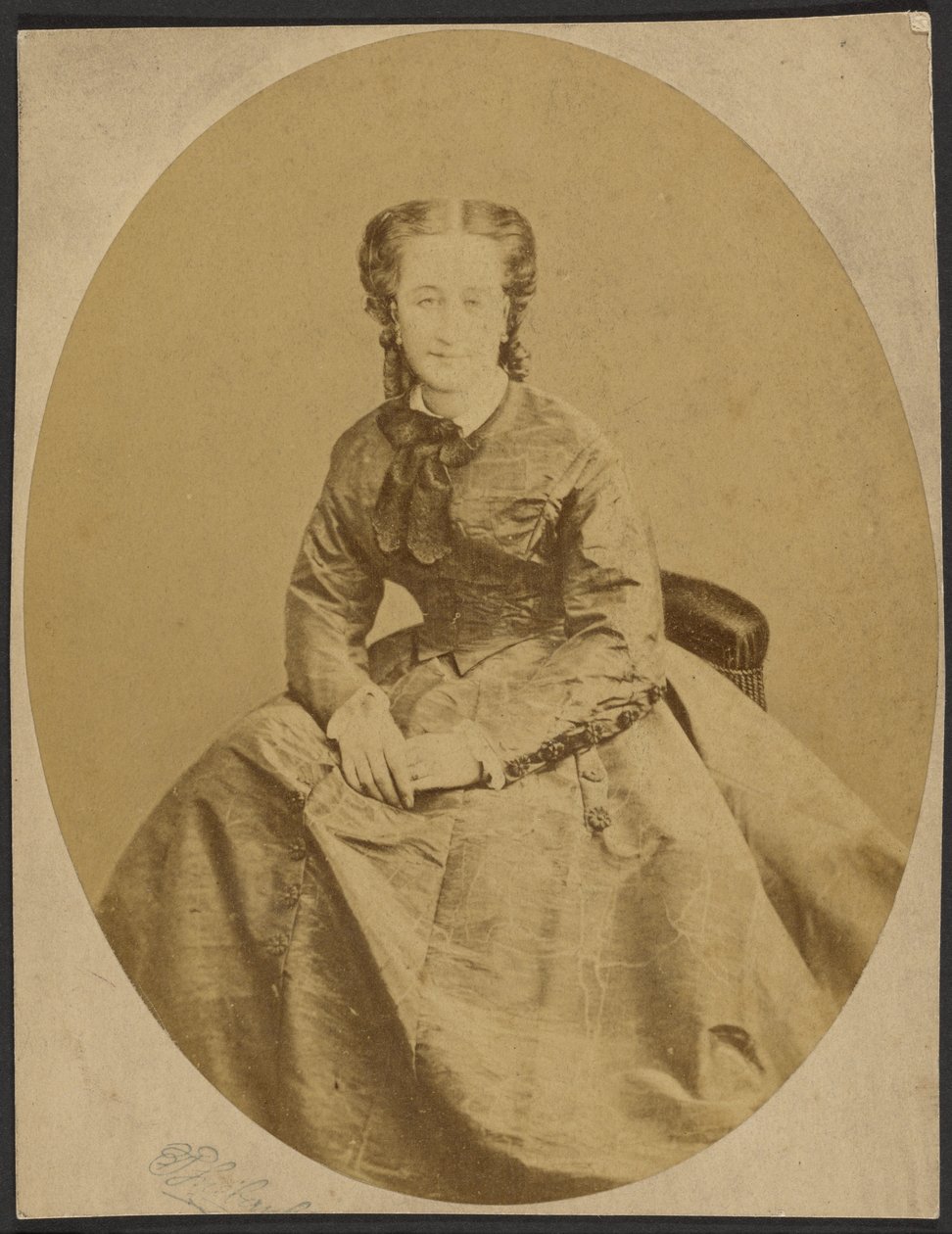 Pauline de Metternich, z domu Pauline Sander autorstwa Alphonse J. Liébert