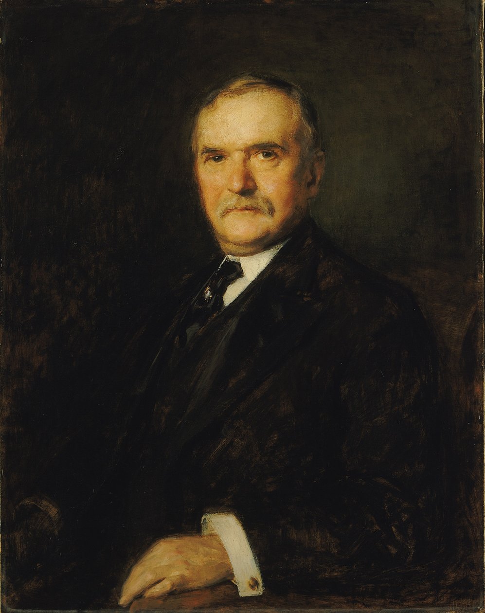 William T. Evans autorstwa Alphonse Jongers