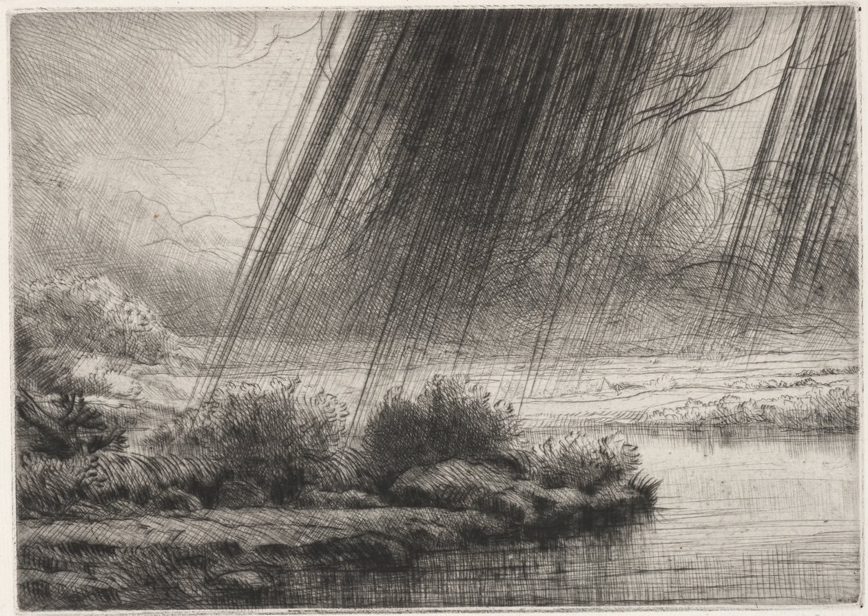 Sztorm autorstwa Alphonse Legros