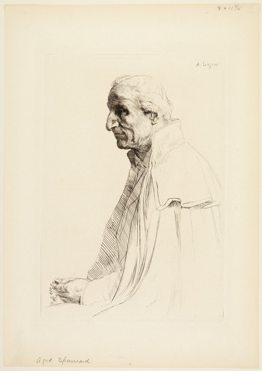 Starszy Hiszpan autorstwa Alphonse Legros