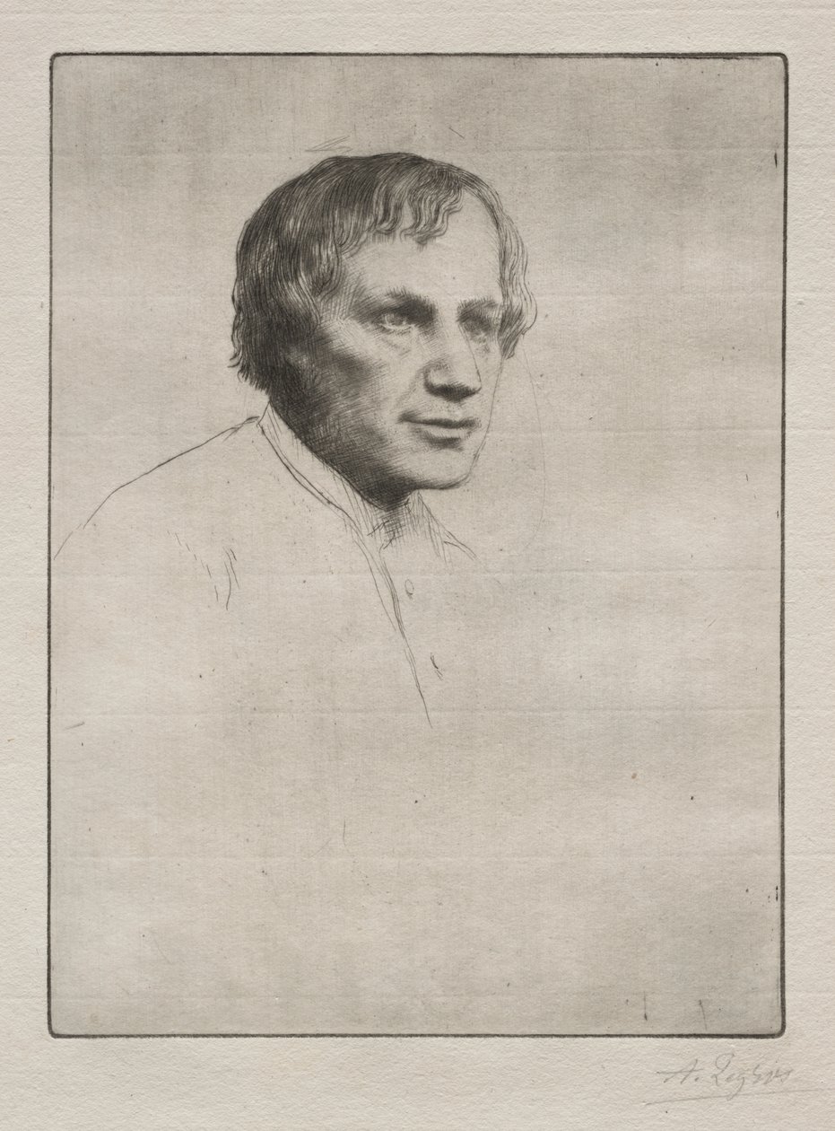 Alfreda Stevensa autorstwa Alphonse Legros