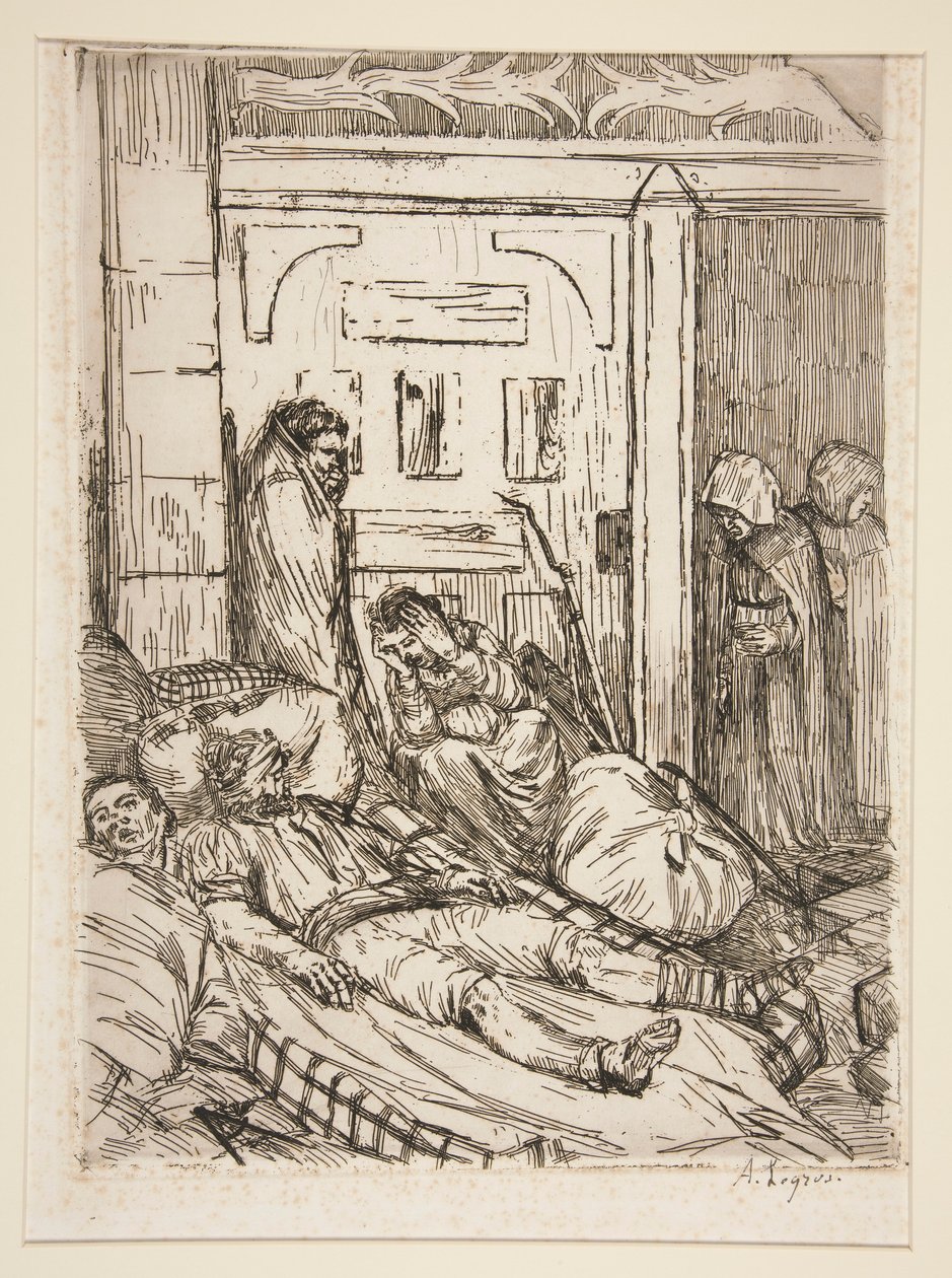 Karetka autorstwa Alphonse Legros