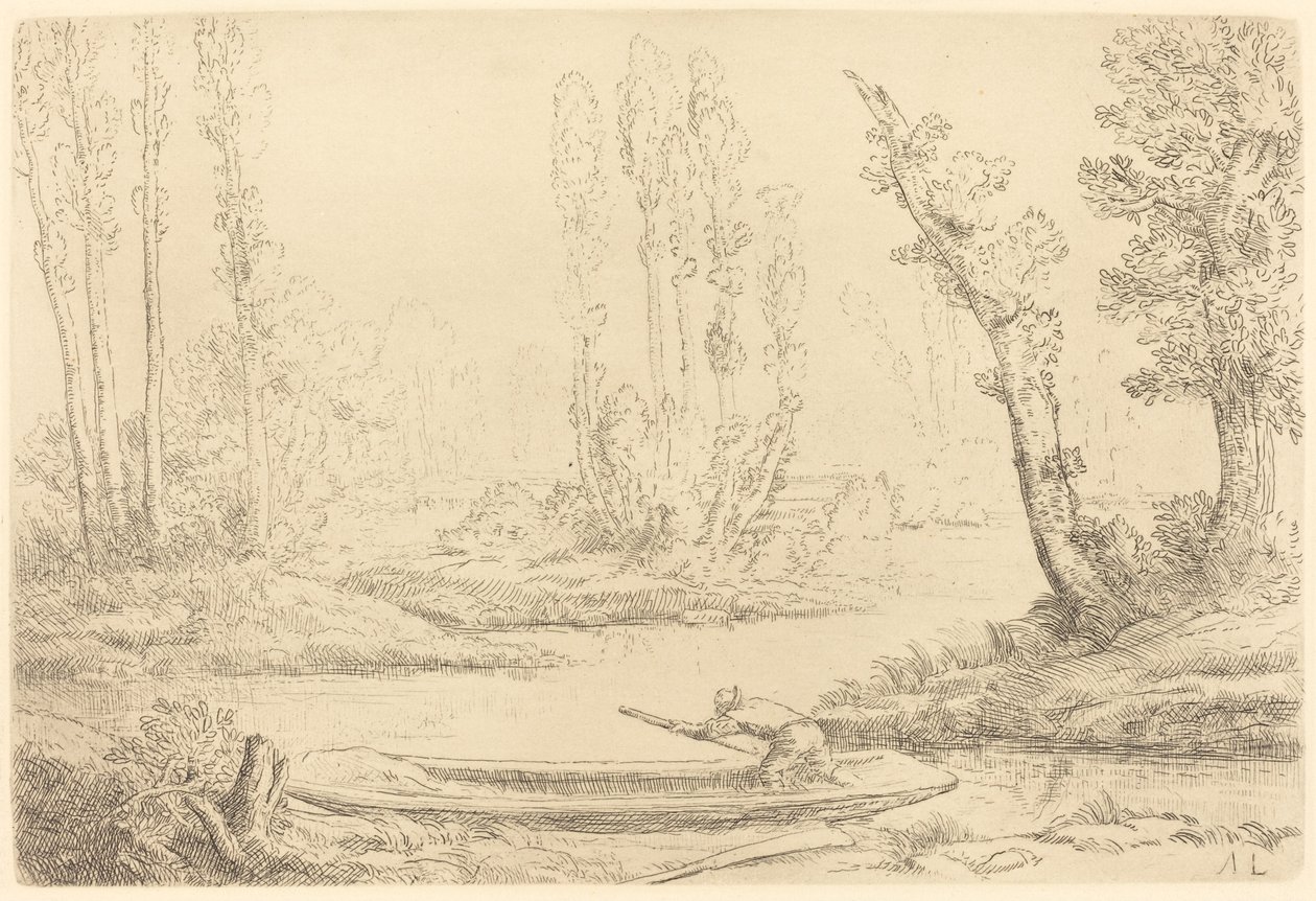 Brzegi Sommy koło Amiens Brzegi Sommy koło Amiens. autorstwa Alphonse Legros