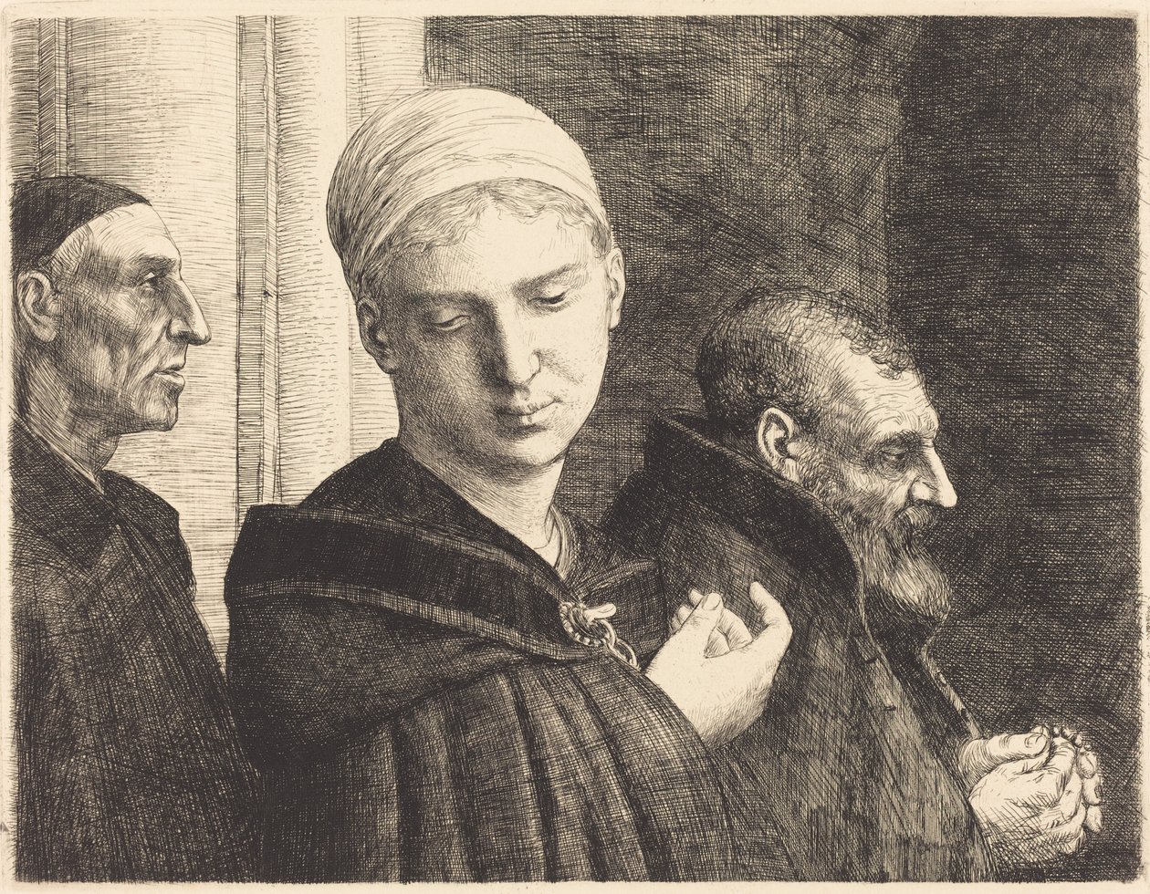 Chrzest (chrzest) autorstwa Alphonse Legros