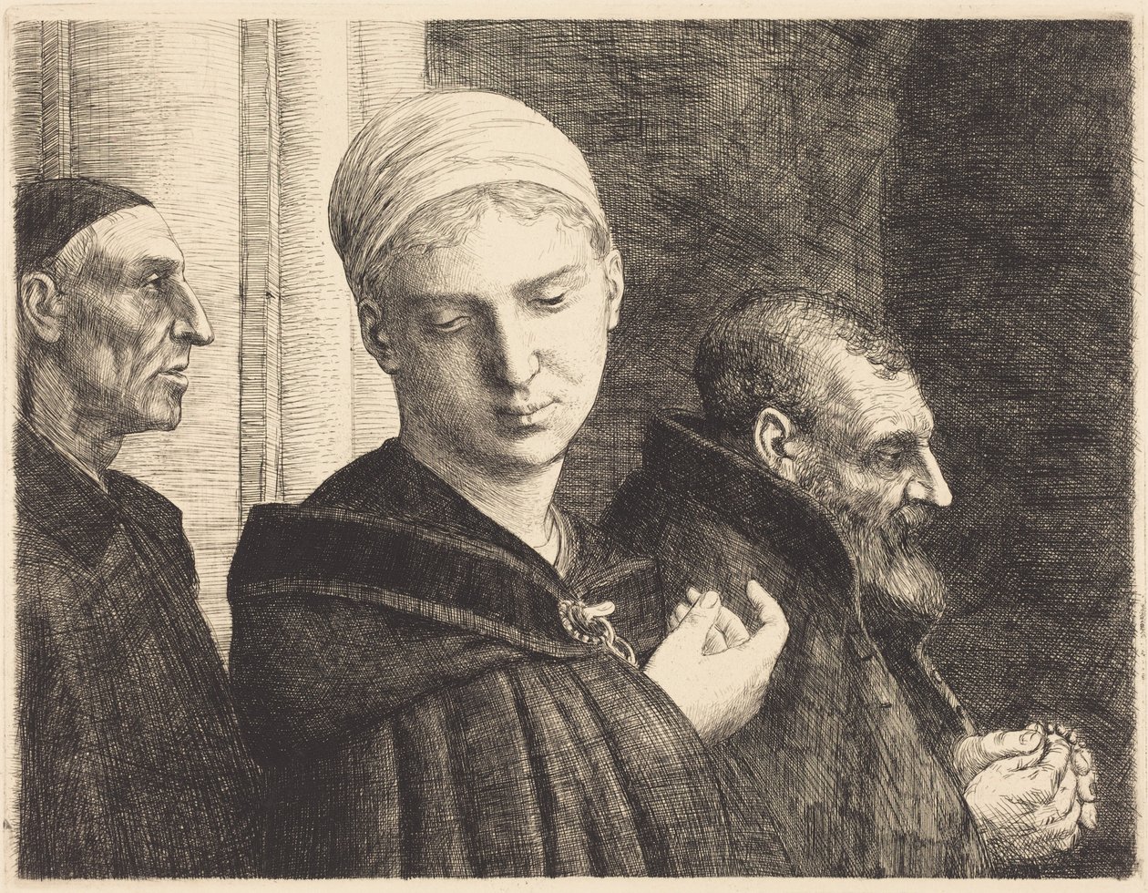 Chrzest autorstwa Alphonse Legros