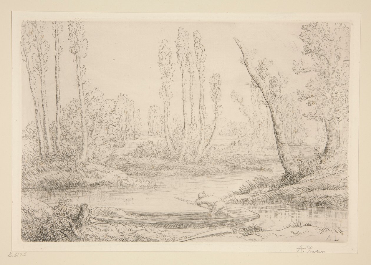 Brzegi Sommy w pobliżu autorstwa Alphonse Legros