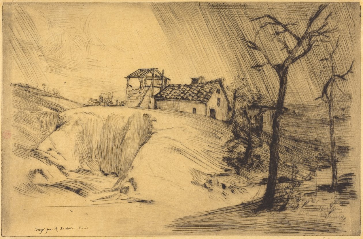 Cegielnia (La Briqueterie) autorstwa Alphonse Legros