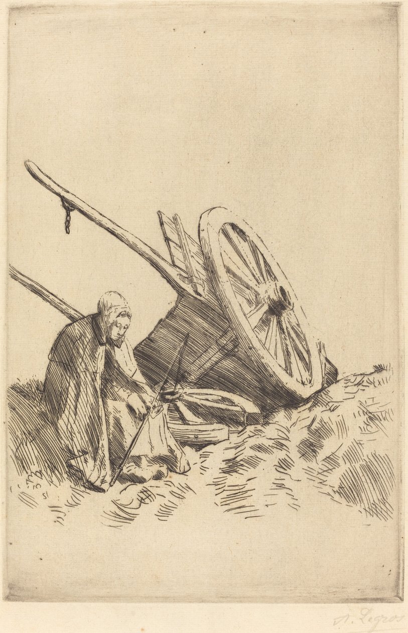 Zepsuty koszyk autorstwa Alphonse Legros