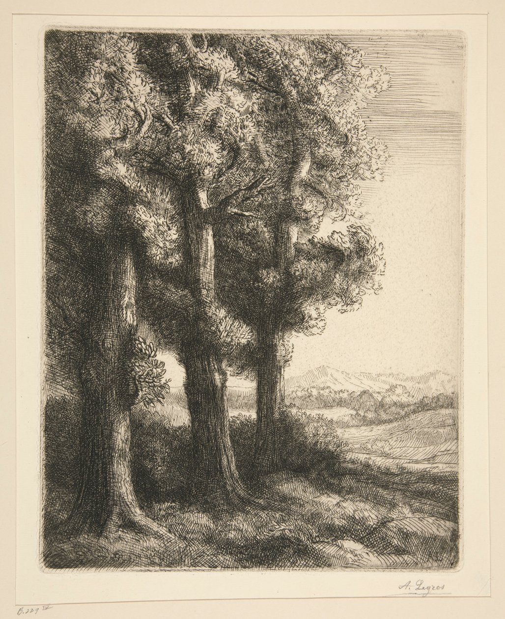 róg autorstwa Alphonse Legros