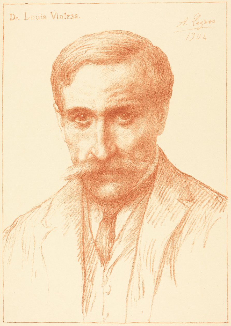 Dr Louis Vintras autorstwa Alphonse Legros