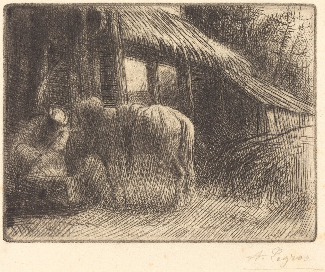 Poidło, 2. płyta autorstwa Alphonse Legros