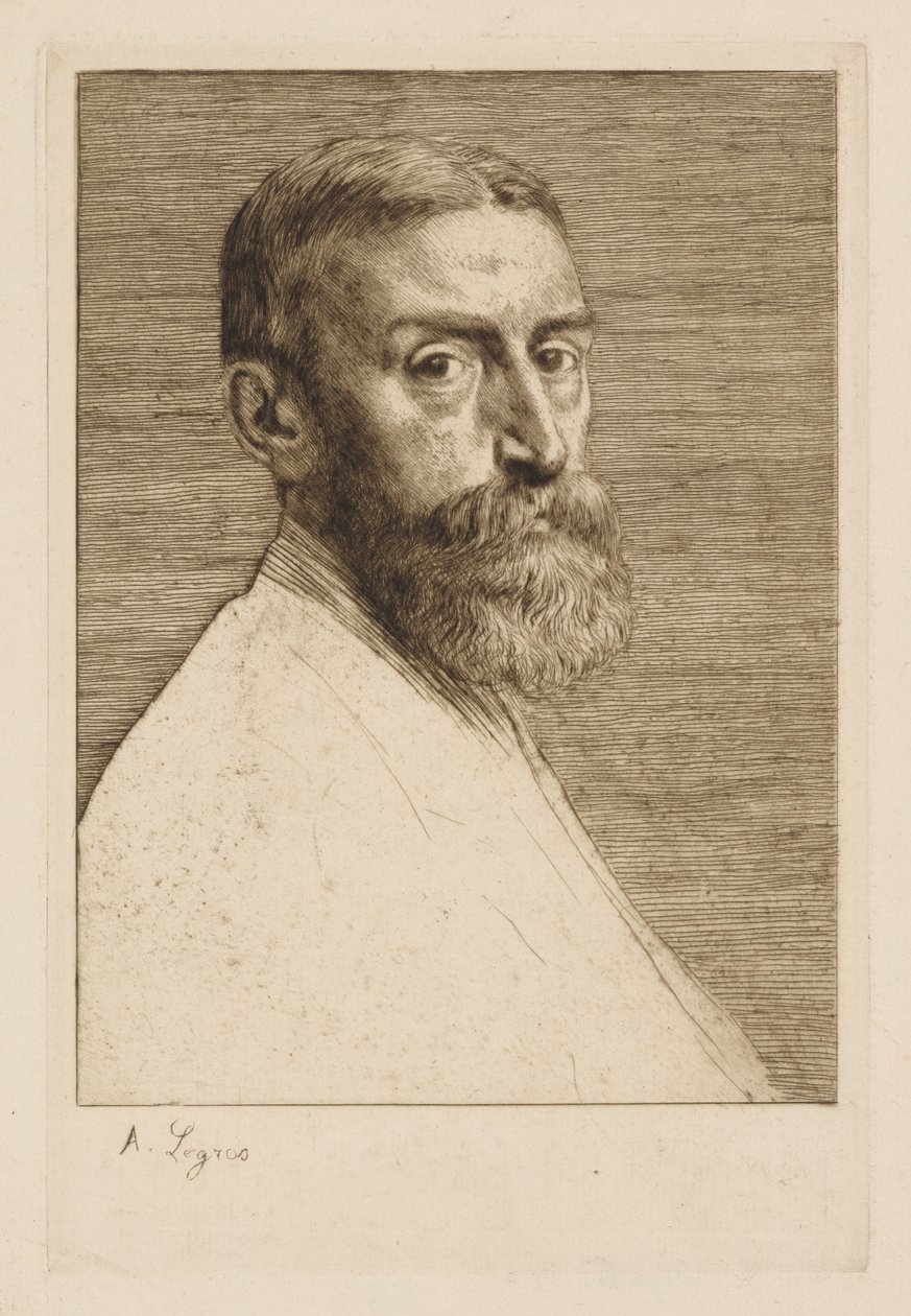 Edward Poynter autorstwa Alphonse Legros