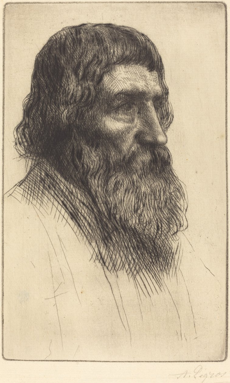 angielski chłop autorstwa Alphonse Legros