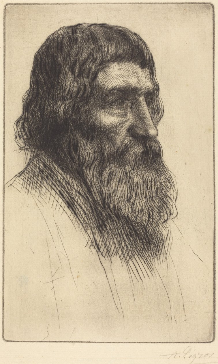 English Peasant (Angielski chłop) autorstwa Alphonse Legros