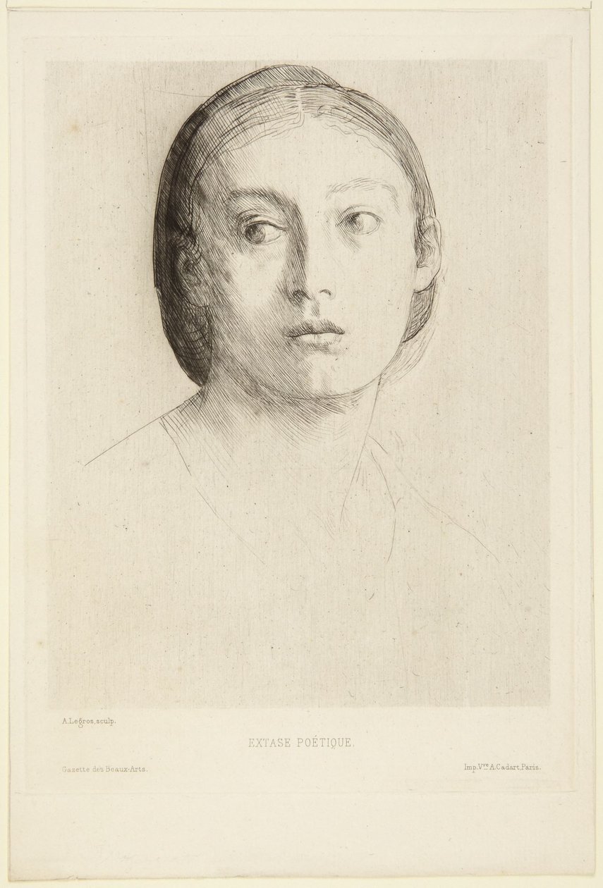 Ekstaza poetycka/Poetic Extasy autorstwa Alphonse Legros