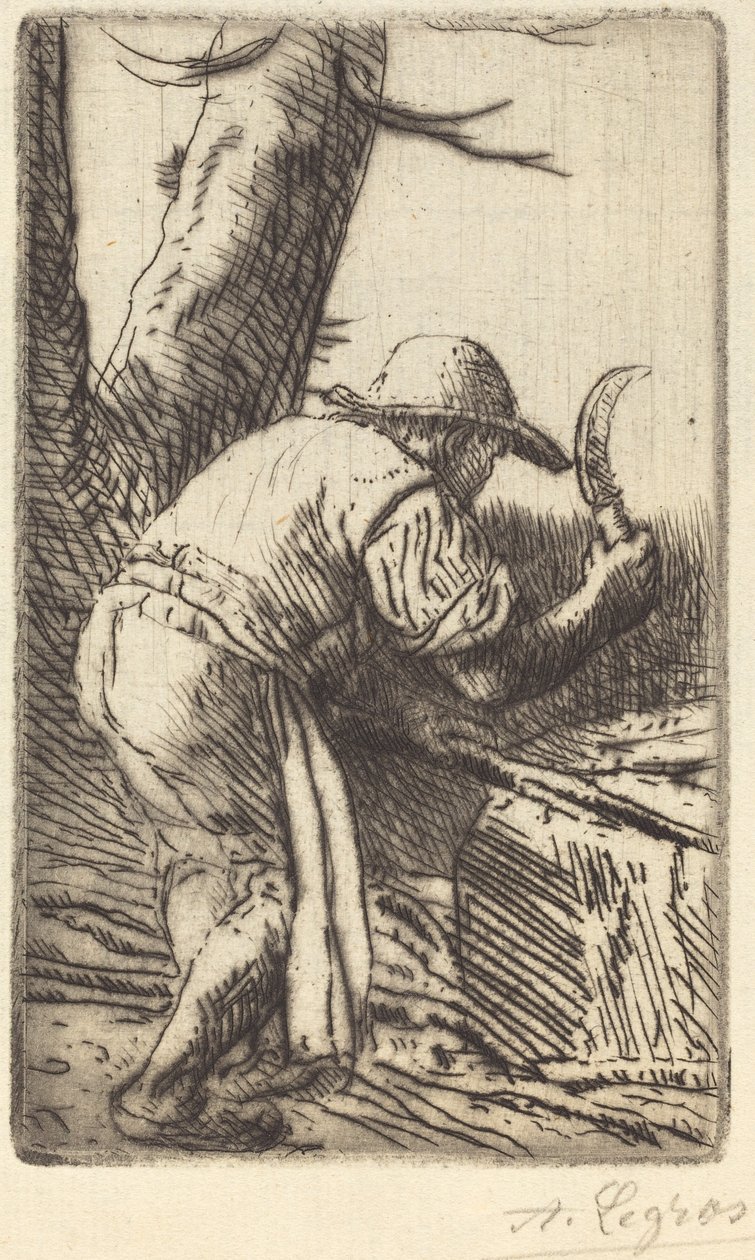 Fagot-cutter (Fgot cutter) autorstwa Alphonse Legros