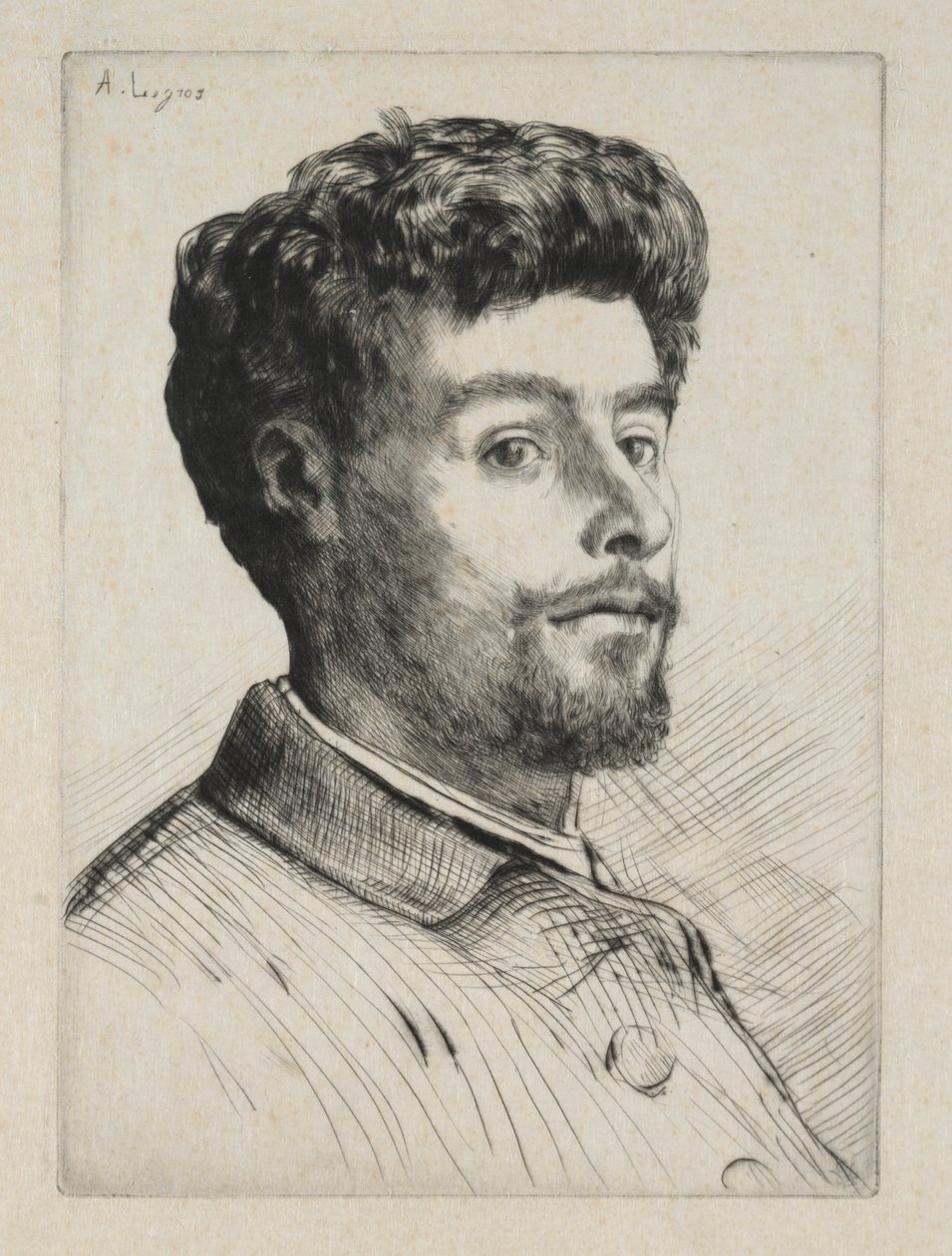 Fryderyk Regamey autorstwa Alphonse Legros