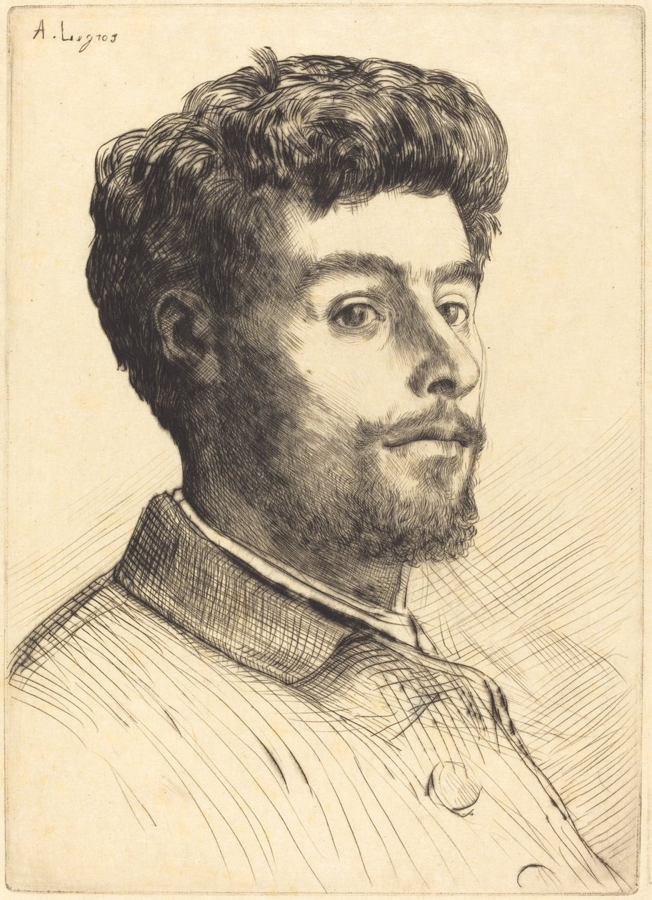Fryderyk Regamey autorstwa Alphonse Legros