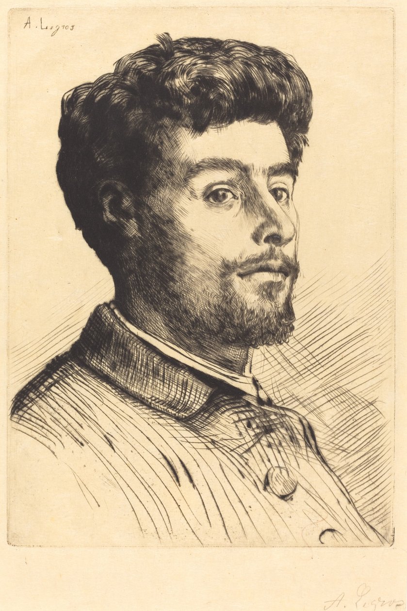 Fryderyk Regamey autorstwa Alphonse Legros