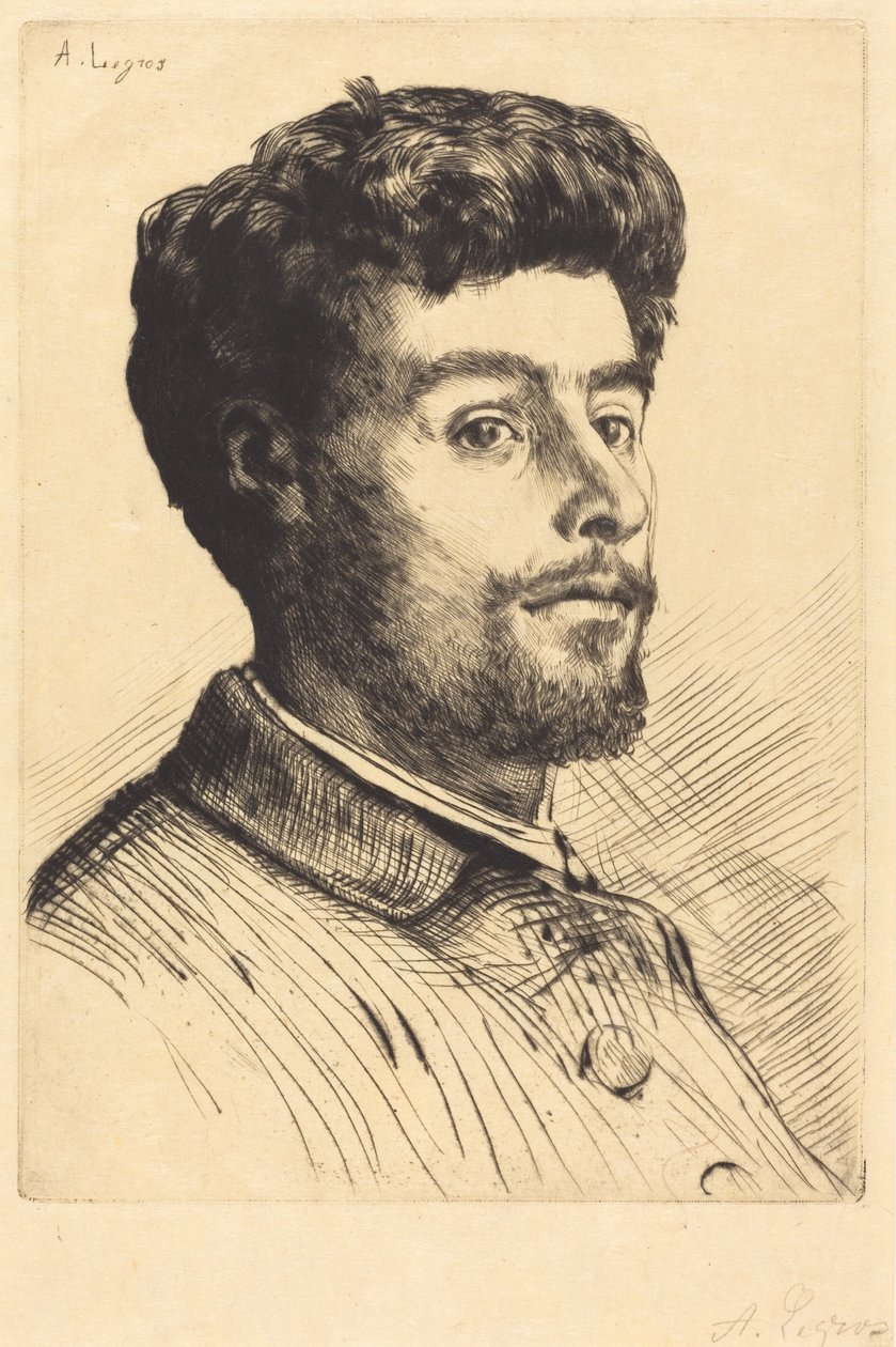 Frederic Regamey autorstwa Alphonse Legros