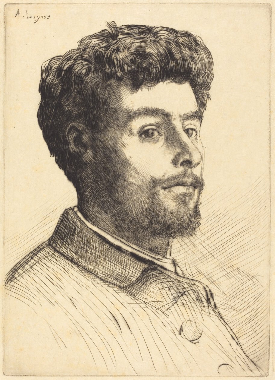 Frederic Regamey autorstwa Alphonse Legros