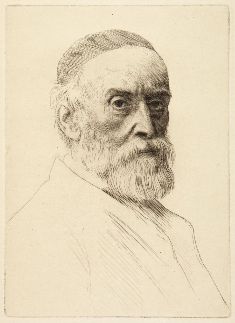 G. F. Watts autorstwa Alphonse Legros