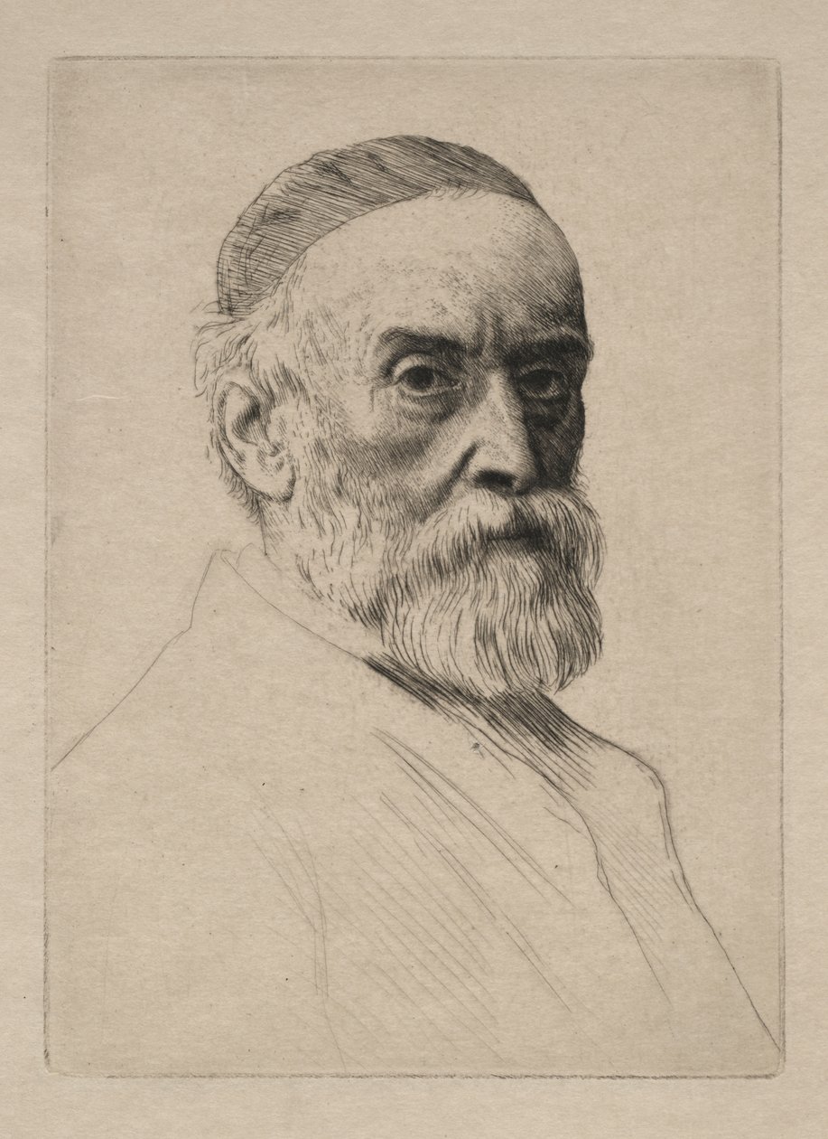 George Frederic Watts autorstwa Alphonse Legros