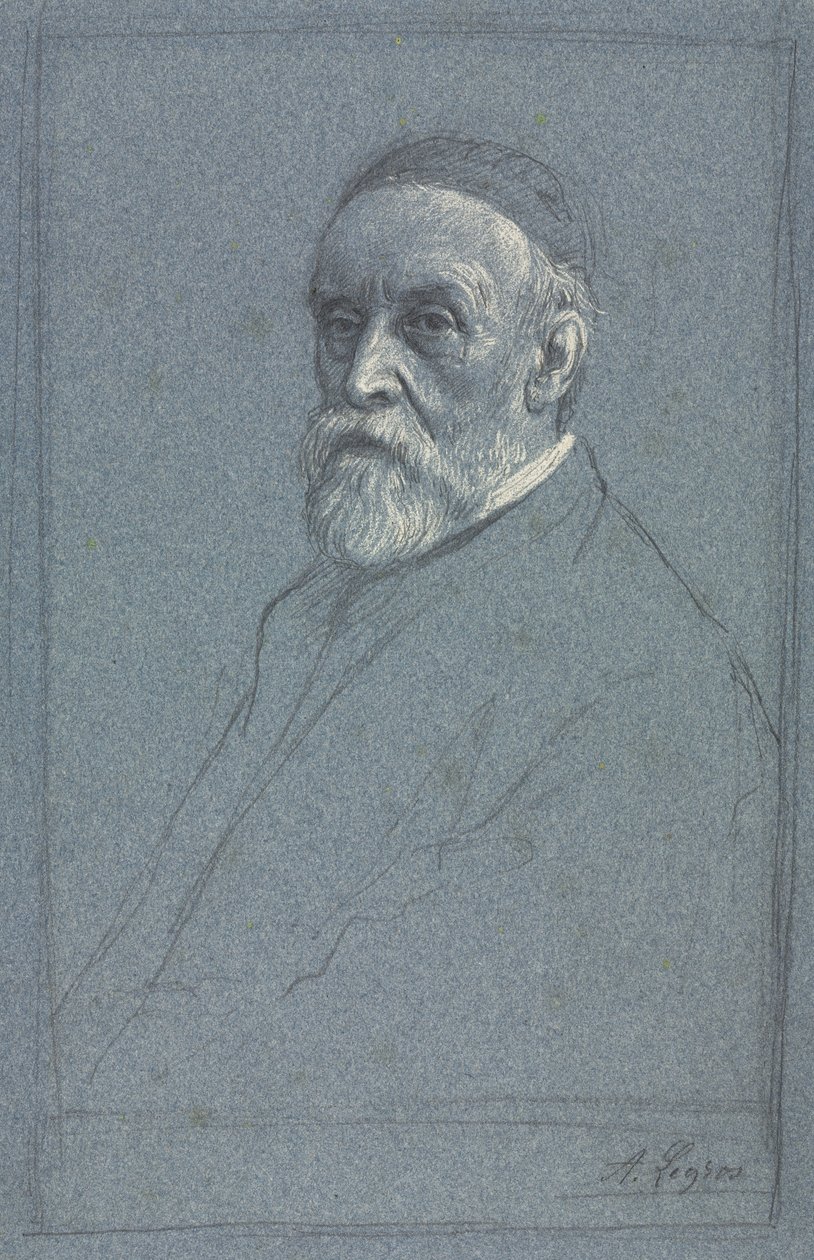 George Frederic Watts, R.A. autorstwa Alphonse Legros