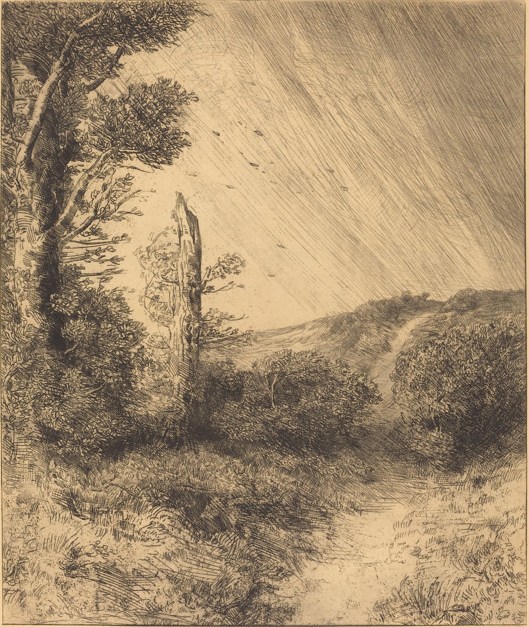 Podmuch wiatru autorstwa Alphonse Legros