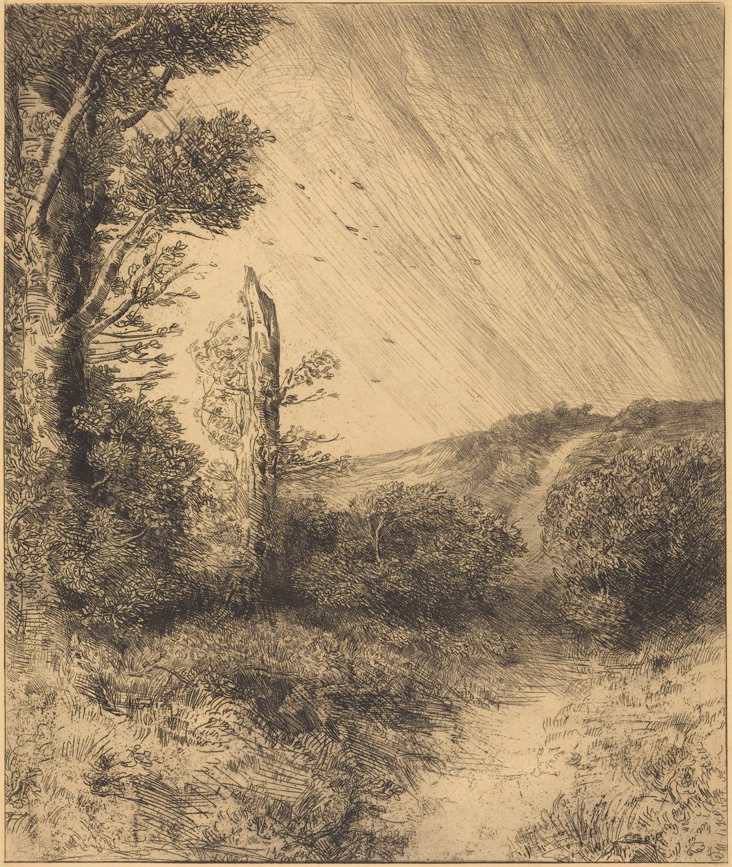 Podmuch wiatru autorstwa Alphonse Legros