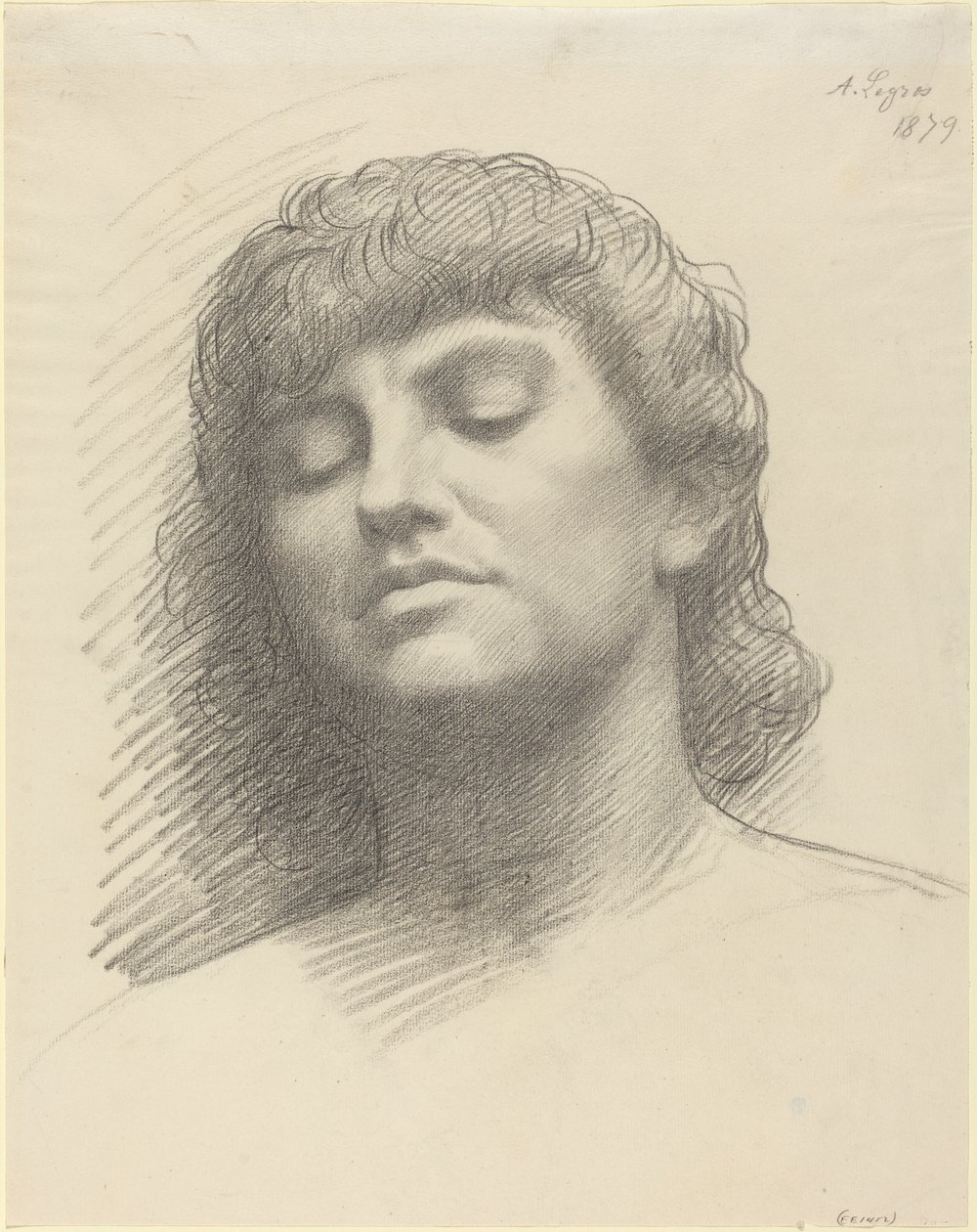 Głowa autorstwa Alphonse Legros